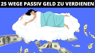 Passives Einkommen 2022 – 25 Wege passiv Geld zu verdienen im Schlaf