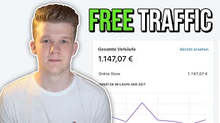 💸 Wie Ich 1,147.07€/Woche mit Shopify und FREE Traffic mache…