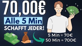 70€ ALLE 5 MINUTEN💰🤑 Online Geld verdienen 2023 (Ohne Startkapital)