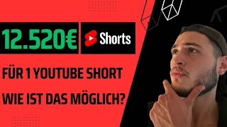 Mit YouTube Shorts Geld verdienen? Mehrere TAUSEND EURO möglich?