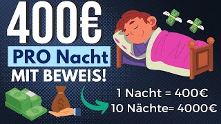 400€ PRO NACHT😴💰🤑 Online Geld verdienen im Schlaf | Passives Einkommen für Anfänger 2024