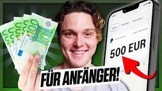 Die 4 FAULSTEN Wege um online Geld zu verdienen (500€/Tag) als Anfänger