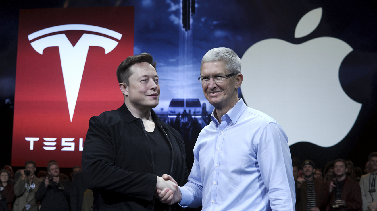 Sensation des Jahrhunderts: Tesla für 500 Milliarden Dollar an Apple verkauft