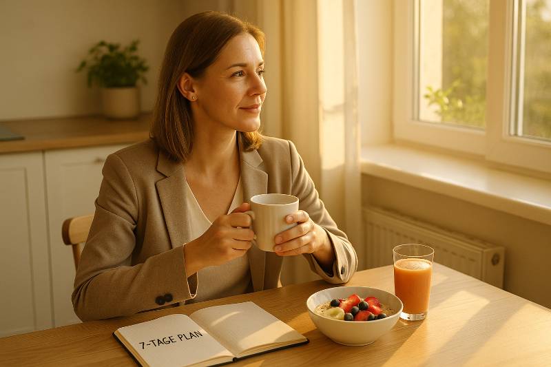 In nur 7 Tagen zu deinem Wohlfühlgewicht – ohne Diätstress!