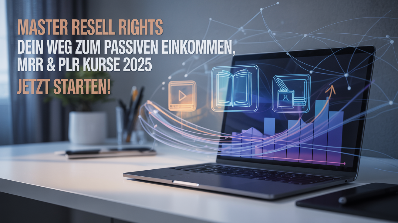 Master Resell Rights (MRR) und PLR Kurse: Der Ultimative Guide für Passives Einkommen 2025